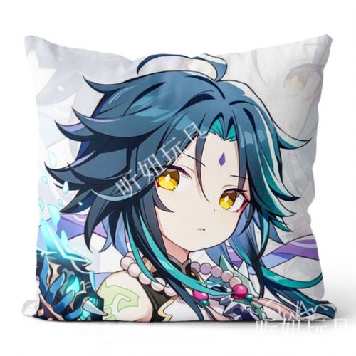 原神二次元抱枕甘雨 原神周边刻晴动漫周边二次元学生