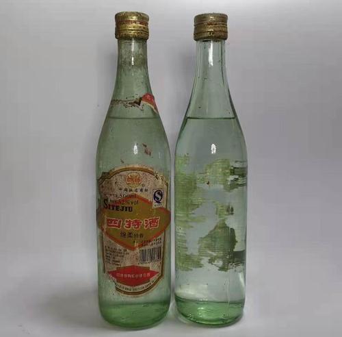 陈年老酒2011年四特酒莲四系列52度高度玻璃瓶四特酒 500ml白酒