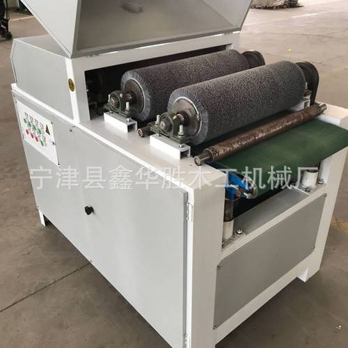 厂家铝拉丝机 小型拔丝机械设备 木纹板材木材拉丝机木工机械