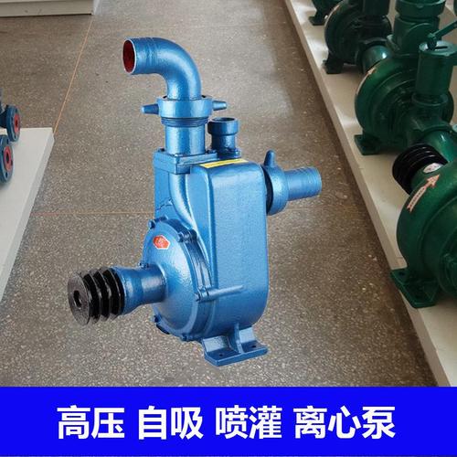 2021新款高压自吸喷灌离心泵铸铁大流量抽水泵套皮带