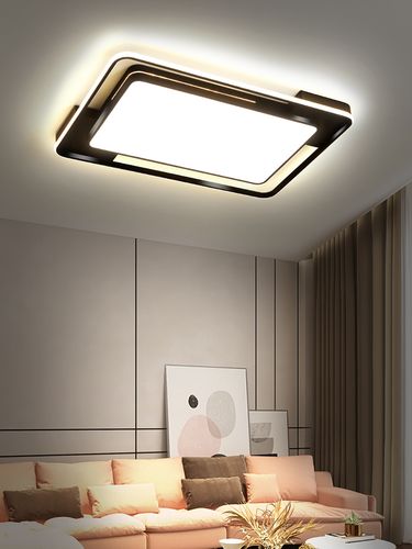 客厅主灯led吸顶灯长方形简约现代卧室家用大气灯具组合全屋套餐