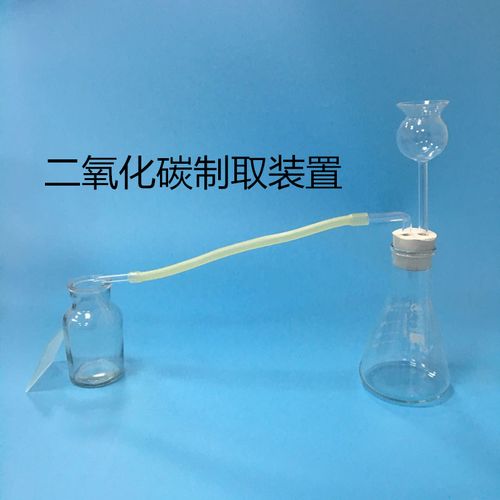 制取二氧化碳装置co2锥形三角烧瓶安全漏斗气体发生化学教学仪器