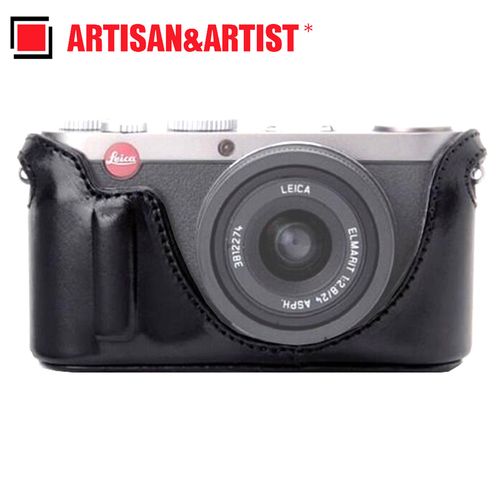 工匠与艺人lmb-x1 徕卡x1相机包半套皮包皮套 橙色/酒红色