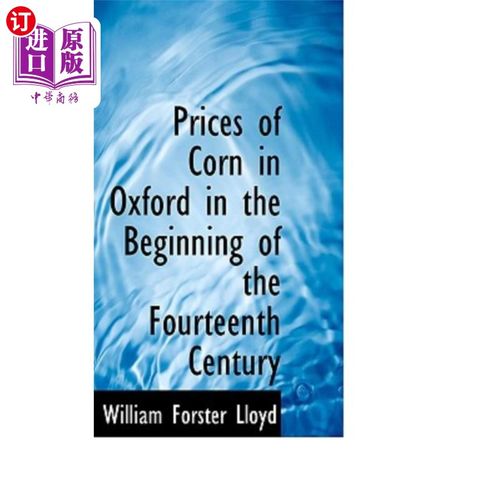 【中商海外直订】prices of corn in oxford in the beginning of the