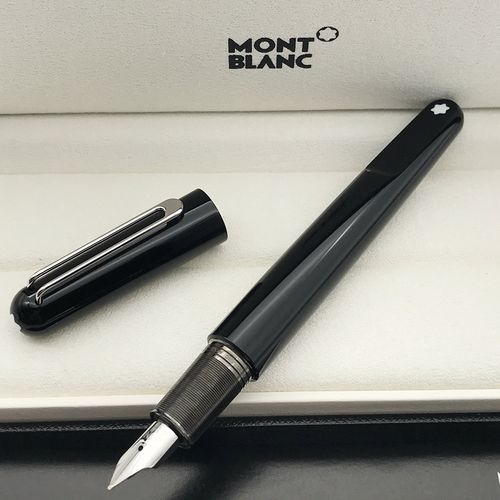 德国montblanc/万宝龙钢笔m系列珍贵树脂14k金笔尖墨水笔 113617