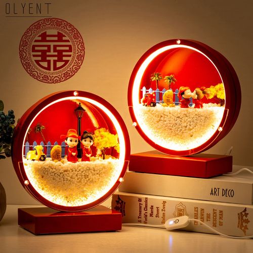 实用创意结婚新婚礼物送给闺蜜新人新娘哥哥嫂子姐姐妹妹高档台灯