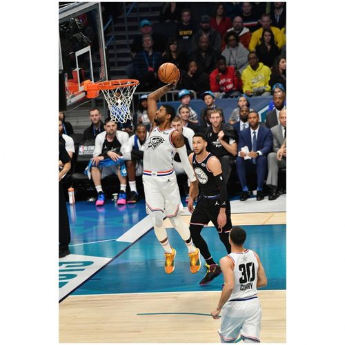 狼天影 保罗乔治海报墙贴画纸扣篮卧室学生宿舍寝室可来图定制 12 30*