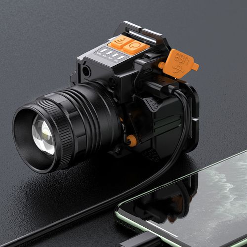 进口德国日本神火头灯强光可充电hl58头戴式钓鱼夜钓感应远射工作