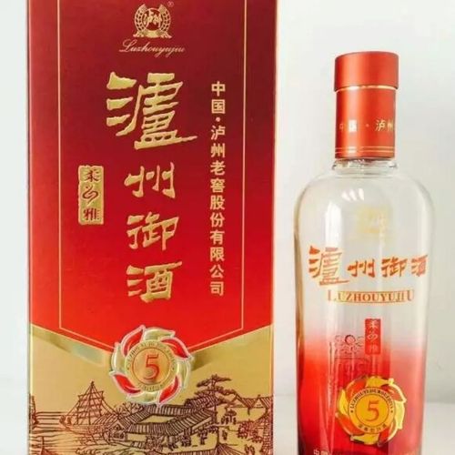 泸州御酒38度五年陈柔之雅一箱六瓶官方手工5年尊享纪念版