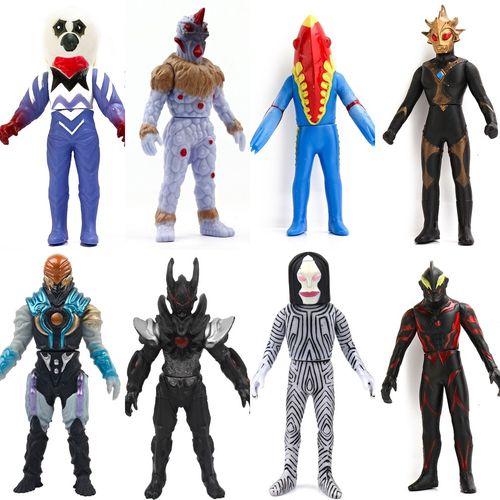 黑暗奥特曼软胶怪兽达达 嘎次星人 美特龙 纳克 巴尔吉 路基艾尔