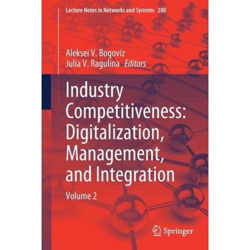 预订 industry competitiveness: digitaliza. [9783030804848]