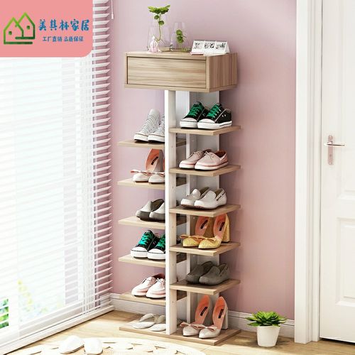 鞋架简易经济型家用门口小鞋架家里人多功能省空间多层鞋架