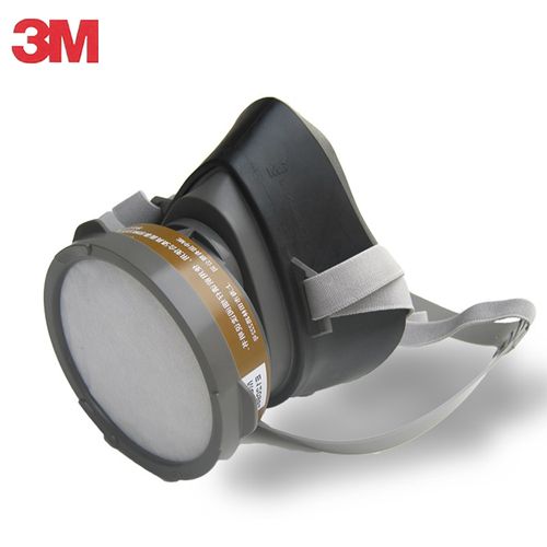 3m3200防毒面具化工喷漆防尘农药甲醛装修异味防毒气面罩