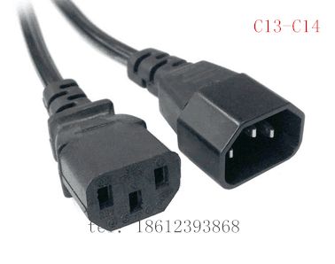 欧标服务器电源线c13- c14接口1.5米 2米 hp 联想 戴尔原装线