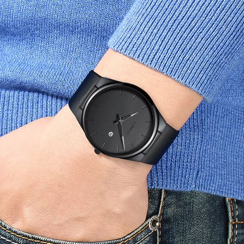 雷力欧新款男士手表防水石英表学生男表超薄简约十大气质商务腕表