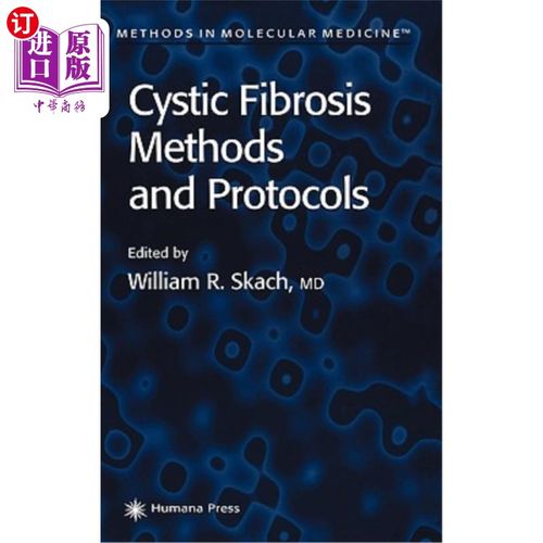 【中商海外直订】cystic fibrosis methods and protocols 囊性纤维化