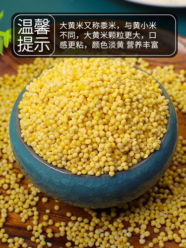 5折东北农家大黄米5斤 黍米五谷杂粮粮食新糯小米黄米粘米小米粥粽子