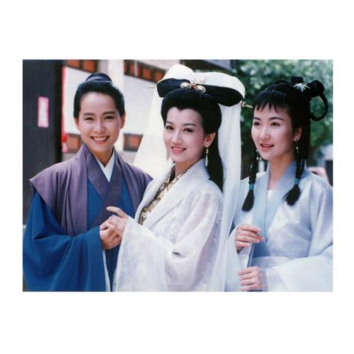 新白娘子传奇赵雅芝怀旧复古剧照海报制作房间寝室贴画墙画7073