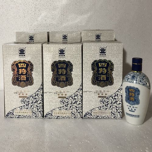 【四特酒】四特酒锦瓷三星52度特香型460ml*6瓶整箱锦瓷三星四特
