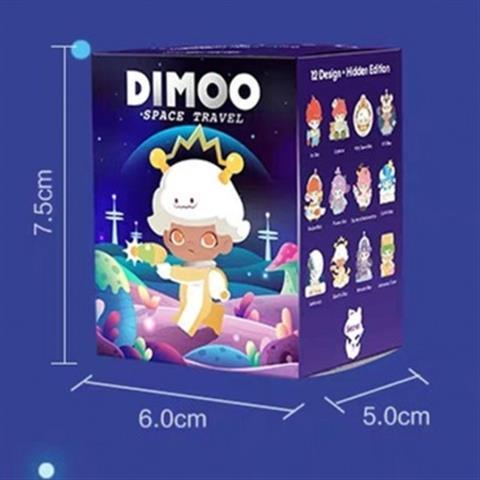 pop mart泡泡玛特 dimoo太空旅行系列徽章 盲盒正品 现货包邮
