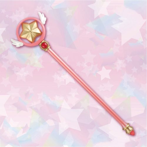 【京荐优品】2022款百变小樱现货魔卡少女樱魔法杖星之杖景品cos道具