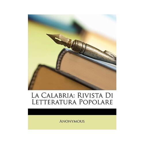 【预订】la calabria: rivista di letteratura popolare
