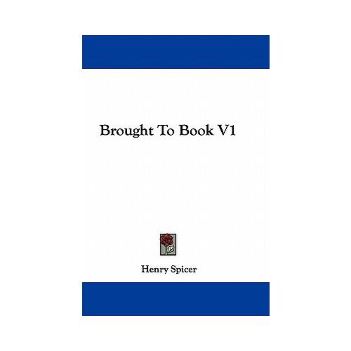 【预订】brought to book v1 9781163656518