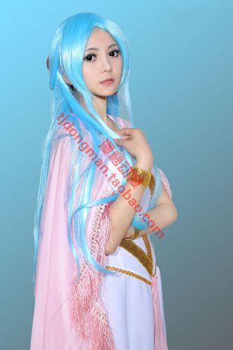 海贼王 薇薇 公主装 cosplay服装 承接各种动漫服装定制