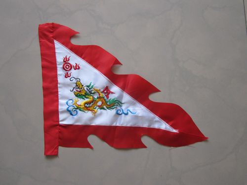 佛教用品 佛旗彩旗经旗 五方色令旗龙旗 教旗 三角令旗 五营旗