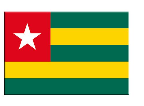 无框画装饰画挂画书画板会议室武馆体育馆世界旗帜国旗多哥共和国