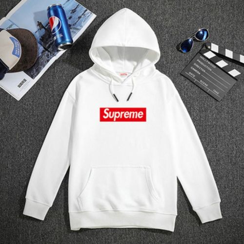 潮牌supreme联名卫衣男士套头连帽宽松潮流外套百搭情侣装春秋装款