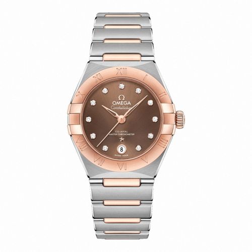 omega欧米茄手表星座曼哈顿女表钢带机械表131.20.29.20.63.001