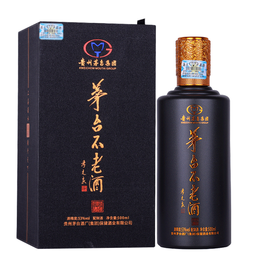 贵州茅台不老酒 53度口感柔和酱香型白酒送礼 同道同德500ml*1瓶