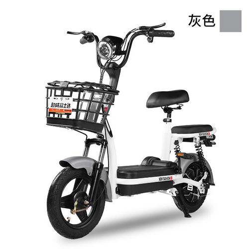 超威富士达电动自行车新国标可上牌电动自行车小型代步车男女两轮电动