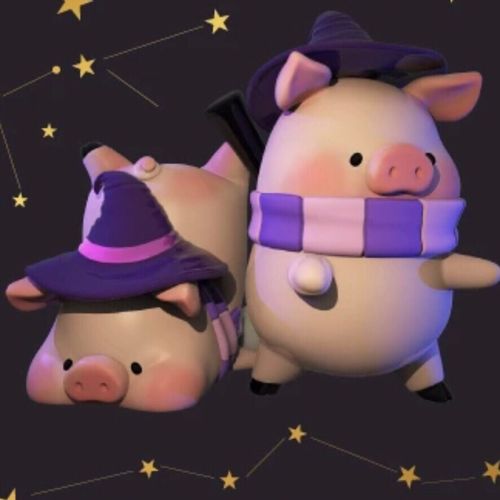 lulu猪盲盒第二弹魔法系列罐头猪少女心手办网红潮流公仔摆件