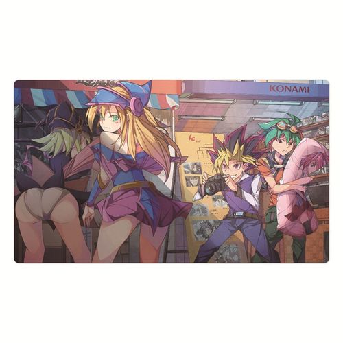 游戏王卡垫定制决斗盘闪刀姬ip莱娜tcg单人对战牌垫橡胶桌游垫diy图案