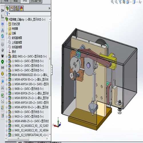 n性轨迹凸轮机械手3d图纸 g482 非标自动化机械3d图纸设计特价