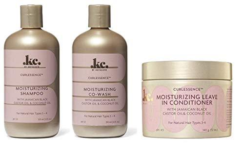 keracare curl-essence moisturizing combo set (cowash&shampoo