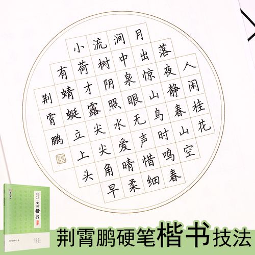 荆霄鹏实用楷书字帖公务员申论考试钢笔练字帖墨点名家手写硬笔书法
