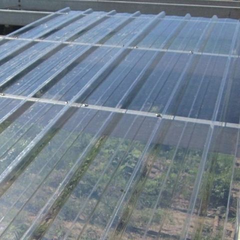 pc透明瓦亮瓦阳光瓦雨棚瓦全透明阳光瓦车棚遮雨棚阳光房