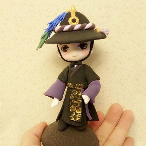 蓝色大海的传说 李敏镐手办 q版 人偶粘土定制 明星周边 粘土公仔