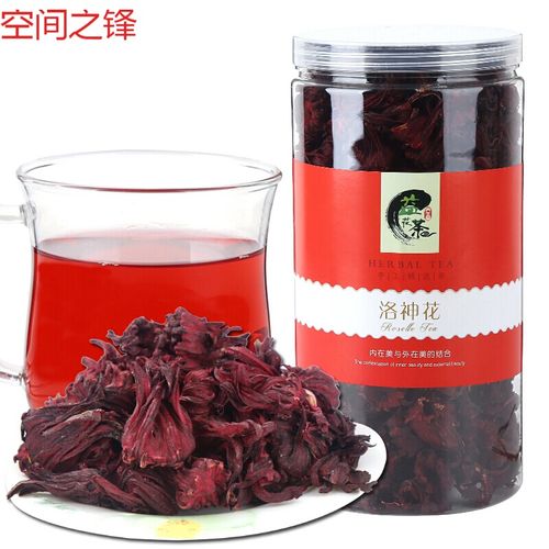 洛神花茶玫瑰茄茶花茶罐装干花果茶水果茶茶叶组合45克-250克 洛神45g