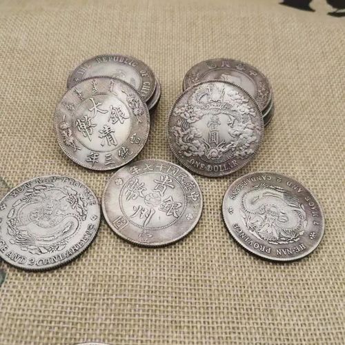 银元大洋光绪元宝大清银帮袁大头孙小头等精品银元随机防漏