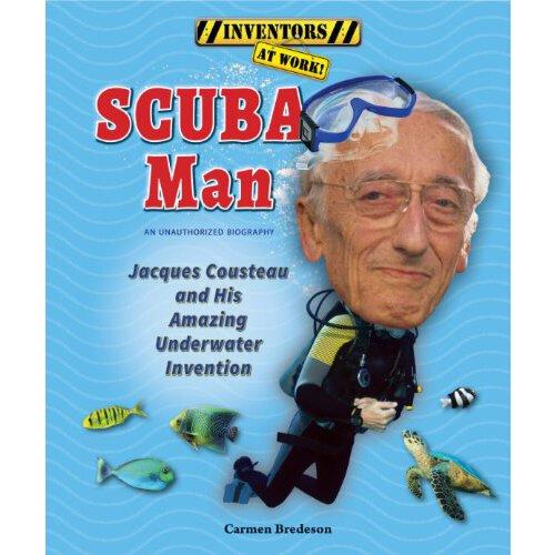 【预订】scuba man: jacques cousteau and his amazing underwater