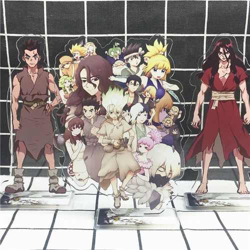 石纪元周边立牌石神千空琥珀克罗姆dr.stone 动漫新番二次元摆件