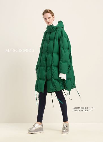 希色myscissors冬季商场同款正品女宽松休闲羽绒服95r4022原4499