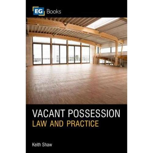 预订 vacant possession: law and practice [9780080966809]