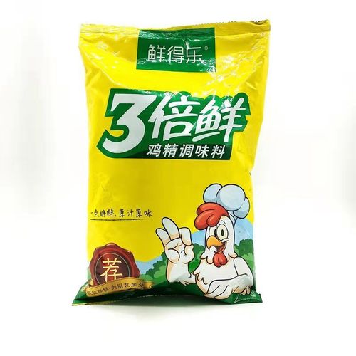 鲜得乐三倍鲜鸡精908g大袋商用3倍鲜鸡精227g鲜精粉乐增鲜调味料