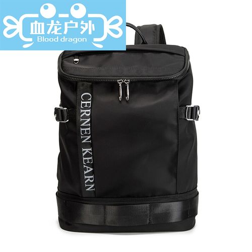 户外大容量户外男士旅行包短途行李背包街头潮男字母双肩包电脑背包