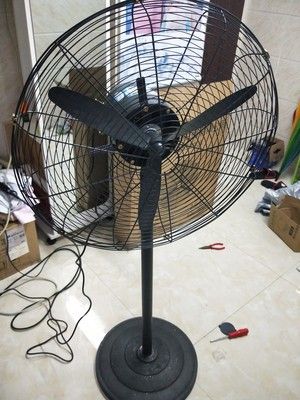 电风扇大风力超大落地工业用扇机械摇头大型牛角扇强力大风量电扇